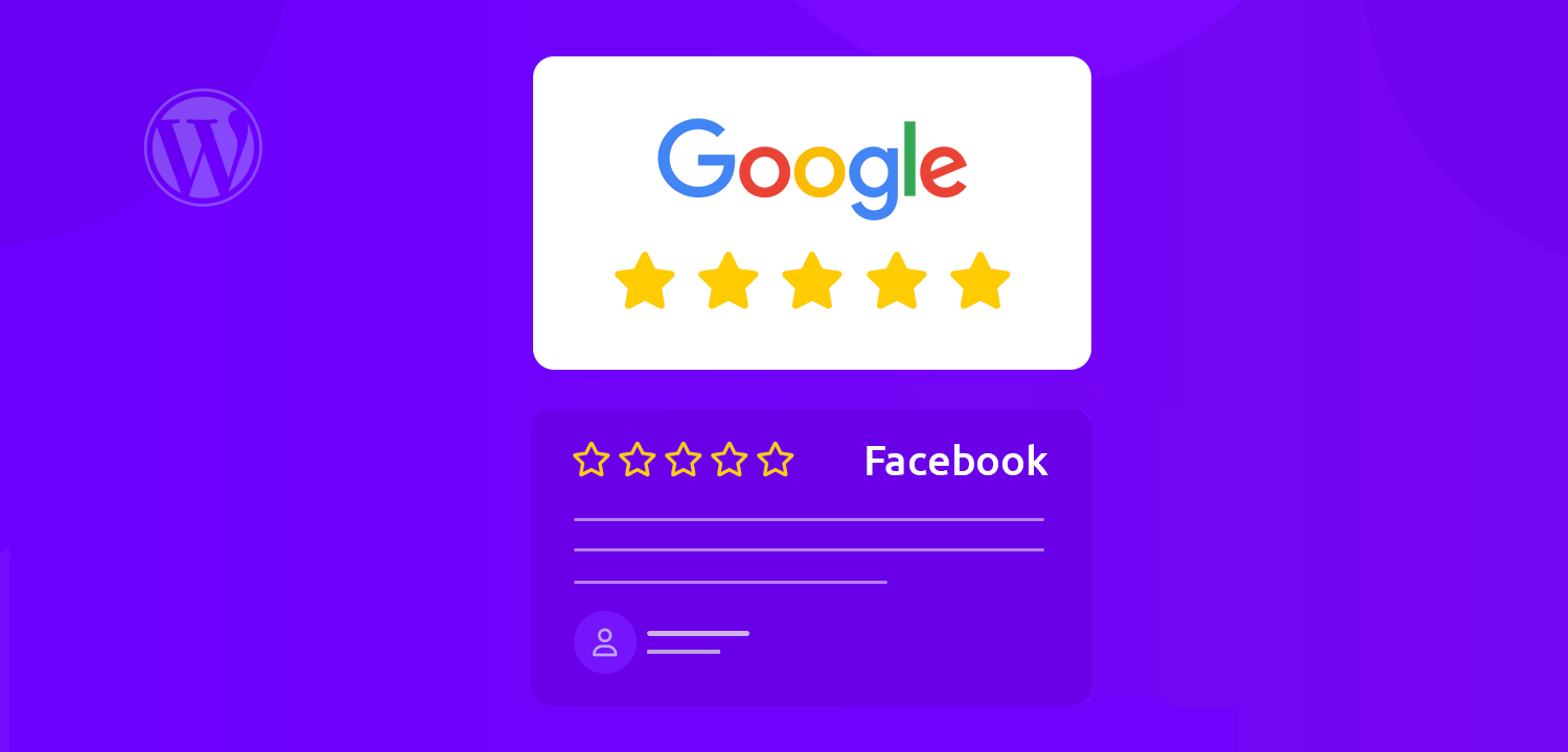 Facebook vs Google - The Better Review Widget For WordPress